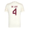 Maillot de Supporter FC Bayern Munich De Ligt 4 Champions League Troisième 2023-24 Pour Enfant